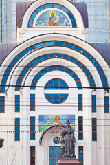 Newly built church of the Intercession, Rostov-on-Don, Russia