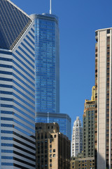 Fototapeta premium Chicago buildings