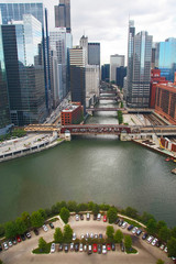 Obraz premium Chicago cityscape