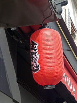 lampion japon rouge