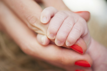 Newborn hand