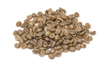 Green coffee beans