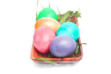 Hand-dyed Easter Eggs