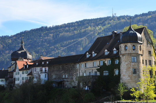 Altstadt Bregenz mit pfaender