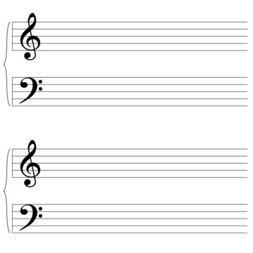 Blank Sheet Music Images – Browse 14,842 Stock Photos, Vectors, and Video