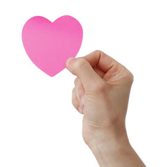Heart shape Posst It