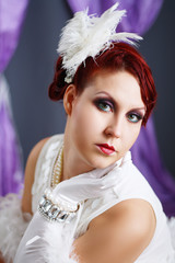 retro flapper style