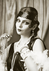 retro flapper style