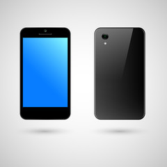 Black smartphone