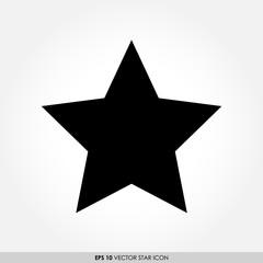 Star vector icon