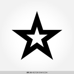 Star vector icon