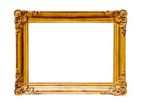 vintage gold frame