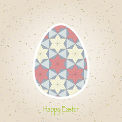 easter eggs retro pattern