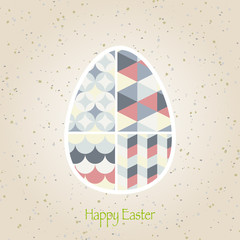 easter eggs retro pattern