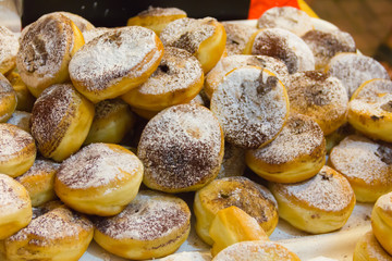 Krafen with cream