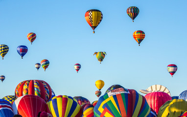 Fototapeta premium Hot air balloons