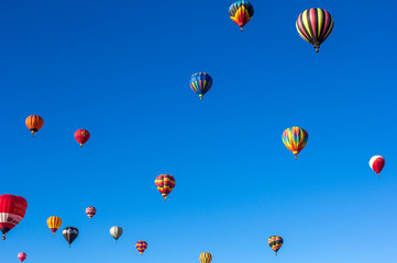 Hot air balloons