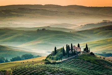 Abwaschbare Fototapete Tuscany, landscape © ronnybas