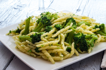 Trofie with broccoli