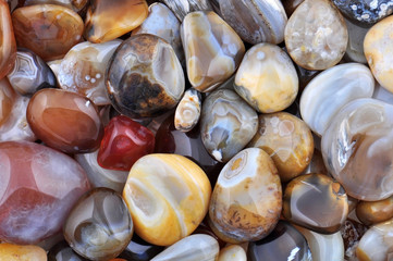 Natural Agate, various types and color