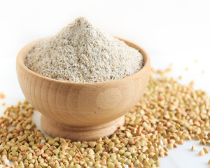 buckwheat flour -grano saraceno farina
