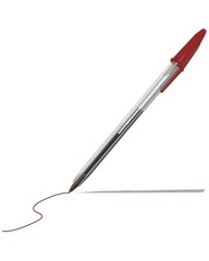 Bol&iacute;grafo rojo