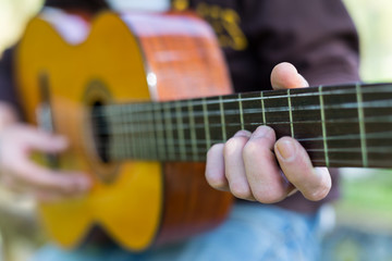 Guitarist in the street