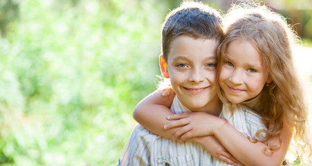 Children outdoors