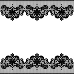 Floral lace pattern