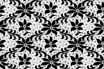 Floral lace pattern