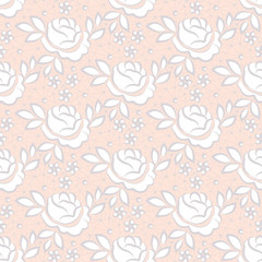 Floral lace pattern
