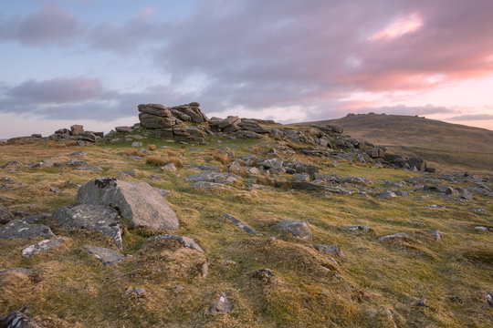 Rowtor Dartmoor Devon Uk