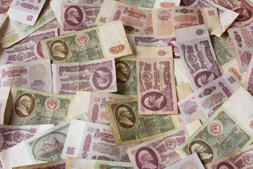 Ruble USSR money