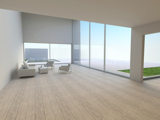 Obraz premium Interior of modern living-room