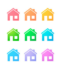 House icon set