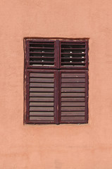 Old window with shuttter