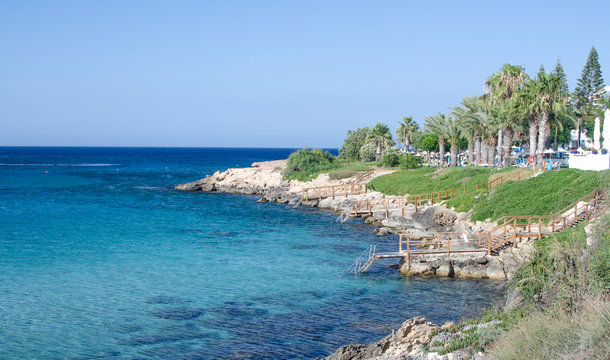 Beach in Protaras