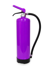 Feuerlöscher, lila