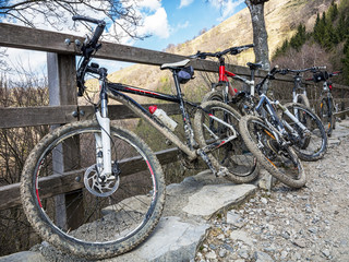 Mountain bike nelle alpi