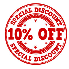 Special discount stamp