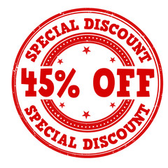 Special discount stamp