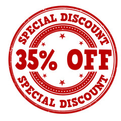 Special discount stamp