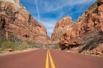 Zion Utah Road