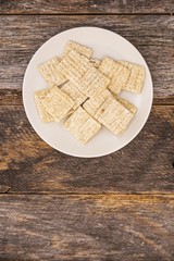 Baked Woven Crackers
