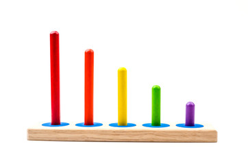 Toy isolated white background