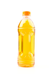 Tea bottle isolated white background
