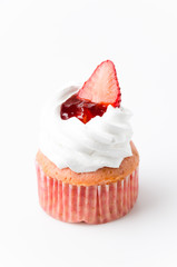 Cupcake strawberry