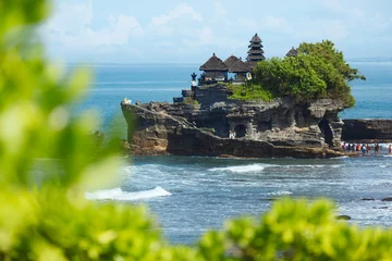 Sierkussen Bali Tanah Lot-tempel, Indonesië © Beboy