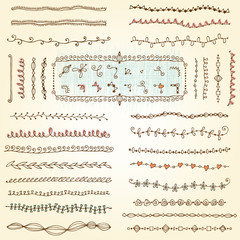 Obraz premium Doodle Design Elements