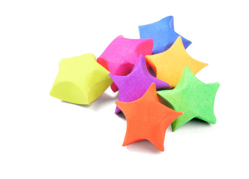 Colorful Origami Stars